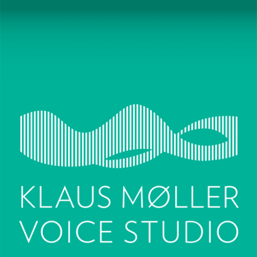 Logo Voice Studio. Stemmetræner Klaus Møller