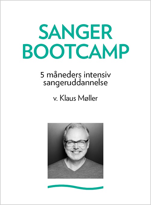 Logo - Sanger Bootcamp v. Klaus Møller. Sanger uddannelse m. sangteknik, sangøvelser og sangtræning